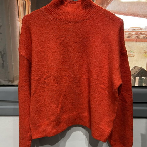 Turtleneck sweater H&M like new, orange, size XS