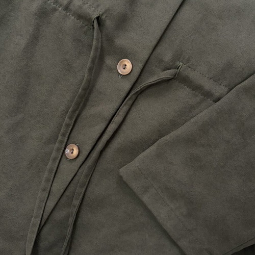 Women's coat-shirt khaki used, size XL