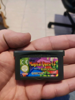 Magical Quest 3 Game Boy Advance cartridge like new
