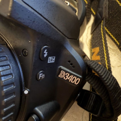 Nikon D3400 DSLR camera full kit with 3 lenses like new
