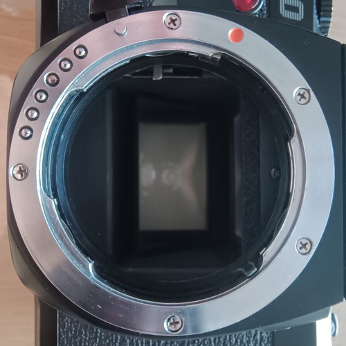Pentax P30 analog camera with Pentax K mount