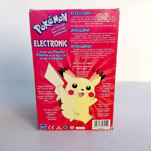 Pokemon Electronic I Choose You Pikachu 1998 Nintendo new