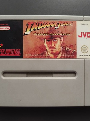 Nintendo SNES Indiana Jones Greatest Adventures μεταχειρισμένο