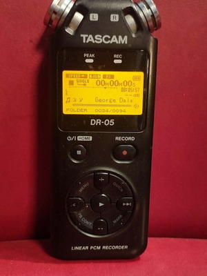 TASCAM DR-05 φορητός ψηφιακός εγγραφέας σαν καινούργιο