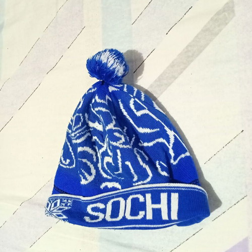 2014 Winter Olympics Sochi Russia Souvenir Cap like new, blue unisex