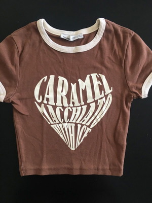 Pull & Bear crop top με μανίκι XS