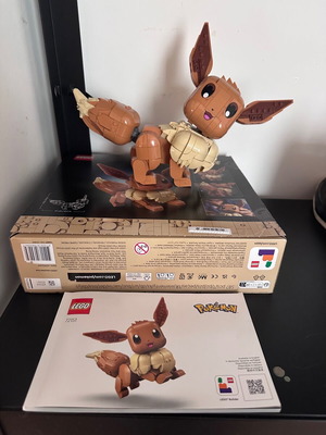 Lego Pokemon Eevee completed set new