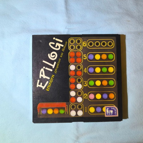 Doureios EPILOGI board game, color and position selection