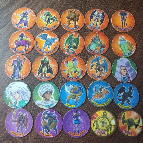 Yu-Gi-Oh Tazos collection