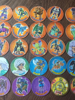 Yu-Gi-Oh Tazos collection