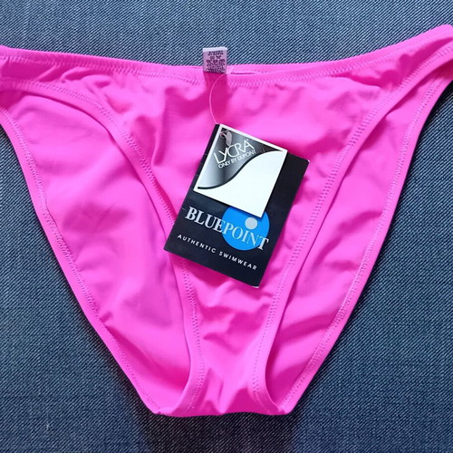 Bluepoint fuchsia brand new women's bikini swimsuit L