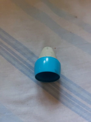 White eraser used, one piece