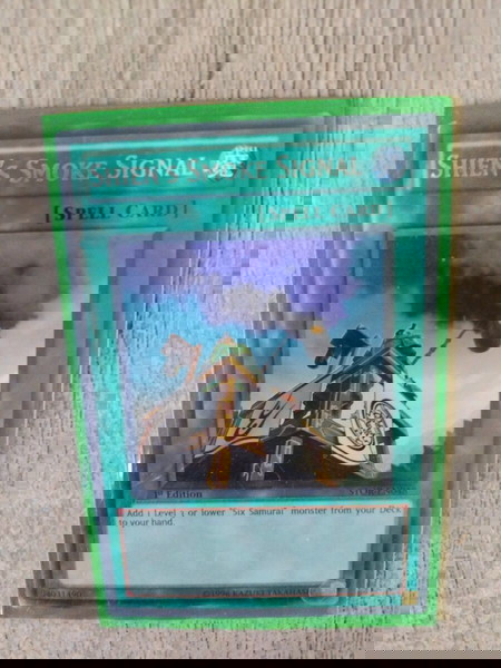Shien's Smoke Signal Ultimate Rare Yugioh Yu-Gi-Oh