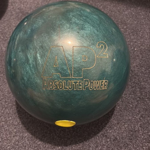 Bowling ball like new with holes