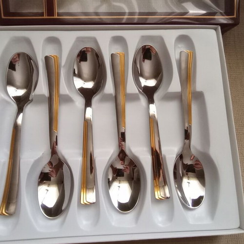 Salvinelli inox 18-10 spoons new, unused