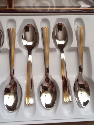 Salvinelli inox 18-10 spoons new, unused