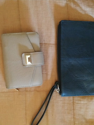 Two wallets new together