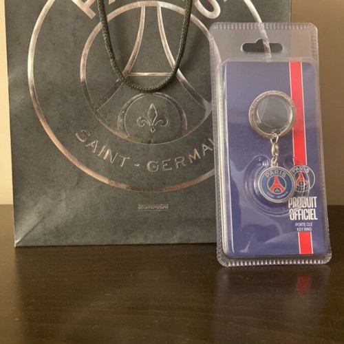 Paris Saint Germain Official Keychain new with boutique bag