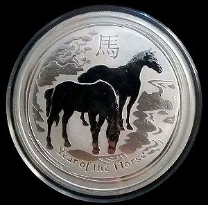 Lunar 2014 Year of the Horse 2oz