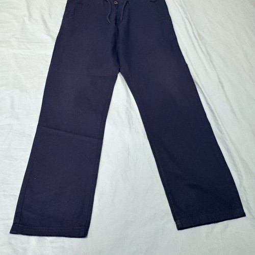 Livergy pants blue XL like new, cotton and linen