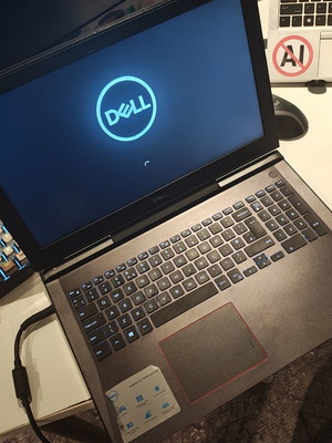 Dell Inspiron 15 7577 Gaming laptop μεταχειρισμένο, Intel Core i7, 16GB RAM