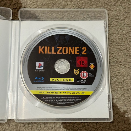 Killzone 2 PS3 used, different case