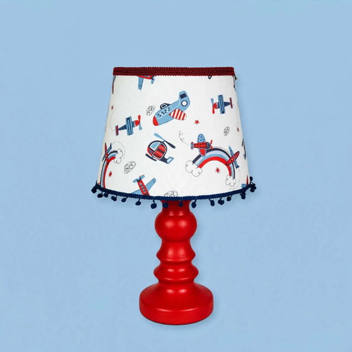 Crazy Pilots children's table lamp with oxygen lampshade
