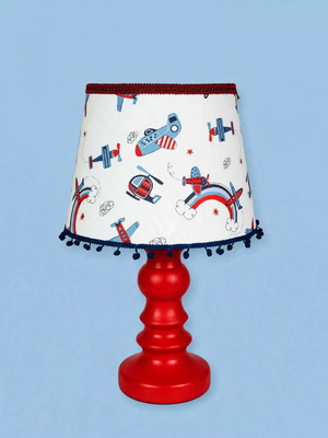 Crazy Pilots children's table lamp with oxygen lampshade