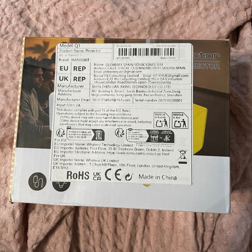 Προτζέκτορας καινούργιος με σύνδεση USB
