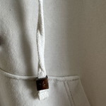 Sugarfree women's hoodie sweatshirt used, white, size M