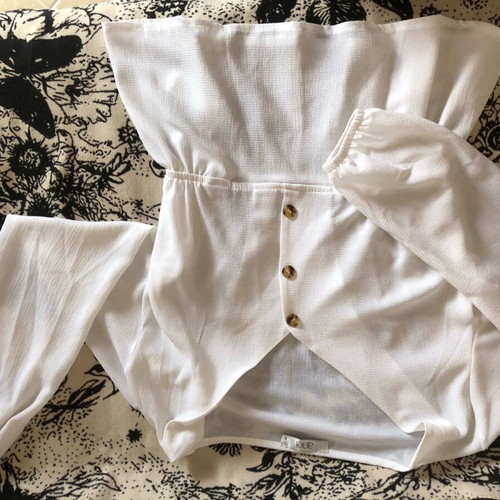 Anel white blouse like new, airy and romantic