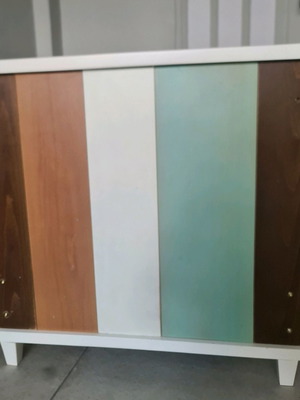 Baby cot-bed used with mattress, 1.52x80 cm