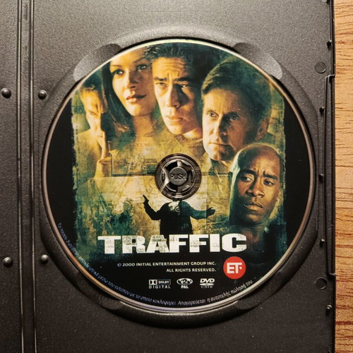 Traffic DVD like new with Greek subtitles