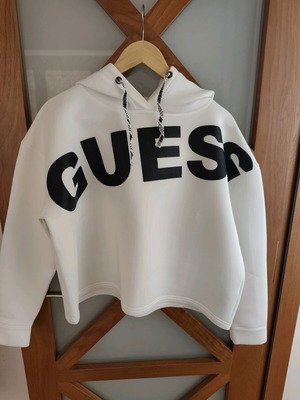 Guess women's blouse like new, black and white, size L
