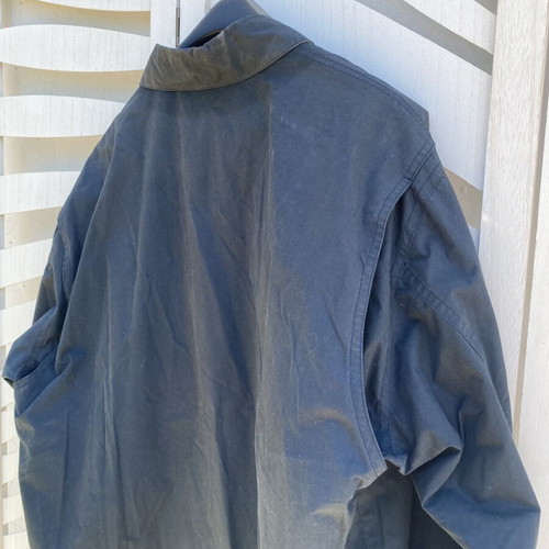 Back Door Nautical Windbreaker Blue, like new, size M