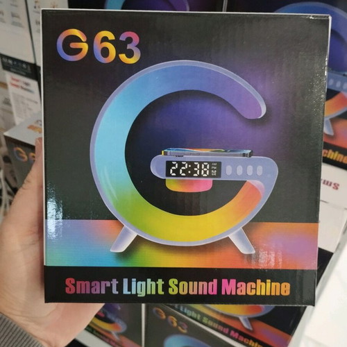 Smart Light G63 Bluetooth Speaker 3W like new with wireless charging and 7 colors