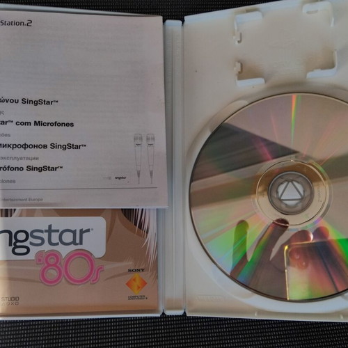SingStar '80s PS2 game