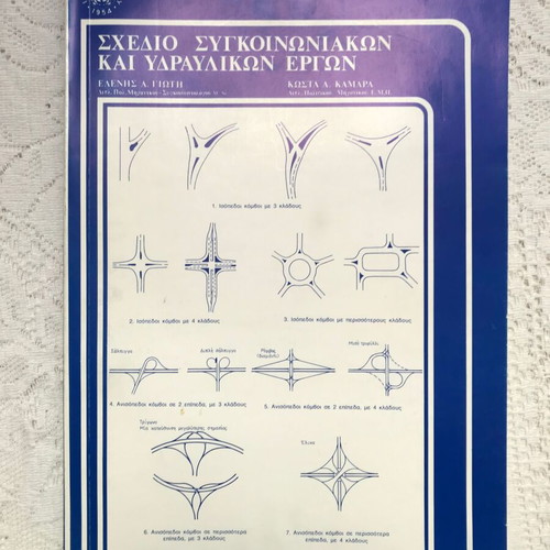 Plan of Transportation and Hydraulic Works used, Eugenides Foundation