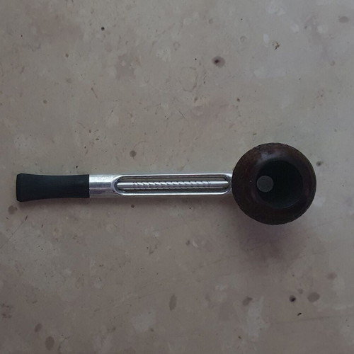 Falcon pipe used, made in England, briar wood bowl