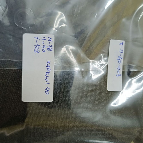 Grey Melange Pants with Patent Leather Belt like new