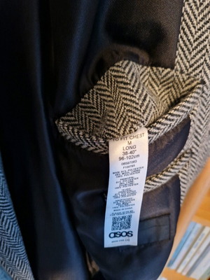 Asos coat size M used, gray