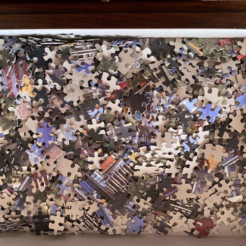 Trucks Puzzle No 3 1000 Pieces Used