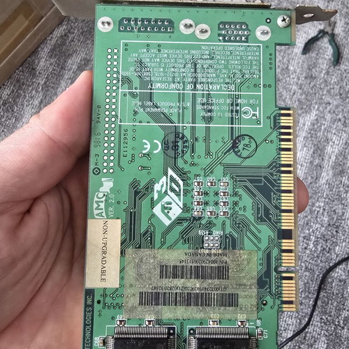 Ati Rage 3DPro PCI graphics card used, perfect condition