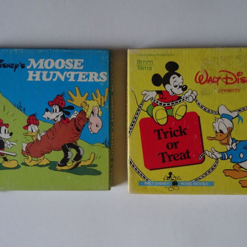 Disney Super 8mm silent films, pack of 2, like new