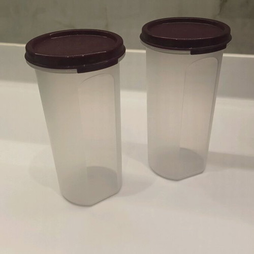 Tupperware set of two containers new 650ml from Modular series