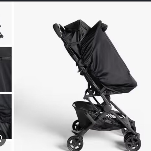 John Lewis stroller canopies like new, pack of two