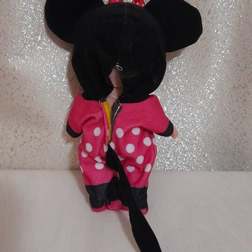 Interactive baby dolls used, set of 2 with Minnie Mouse and Donald Duck costumes