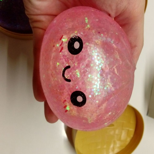 Squishy buns mystery set pink and purple new