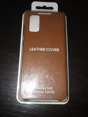 Samsung Galaxy S20 & S20 5G leather case καινούργιο σφραγισμένο