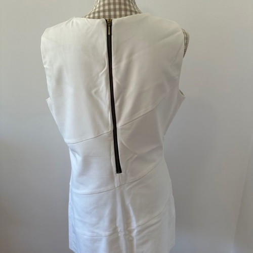 Zara white dress used, ideal for office, size XL